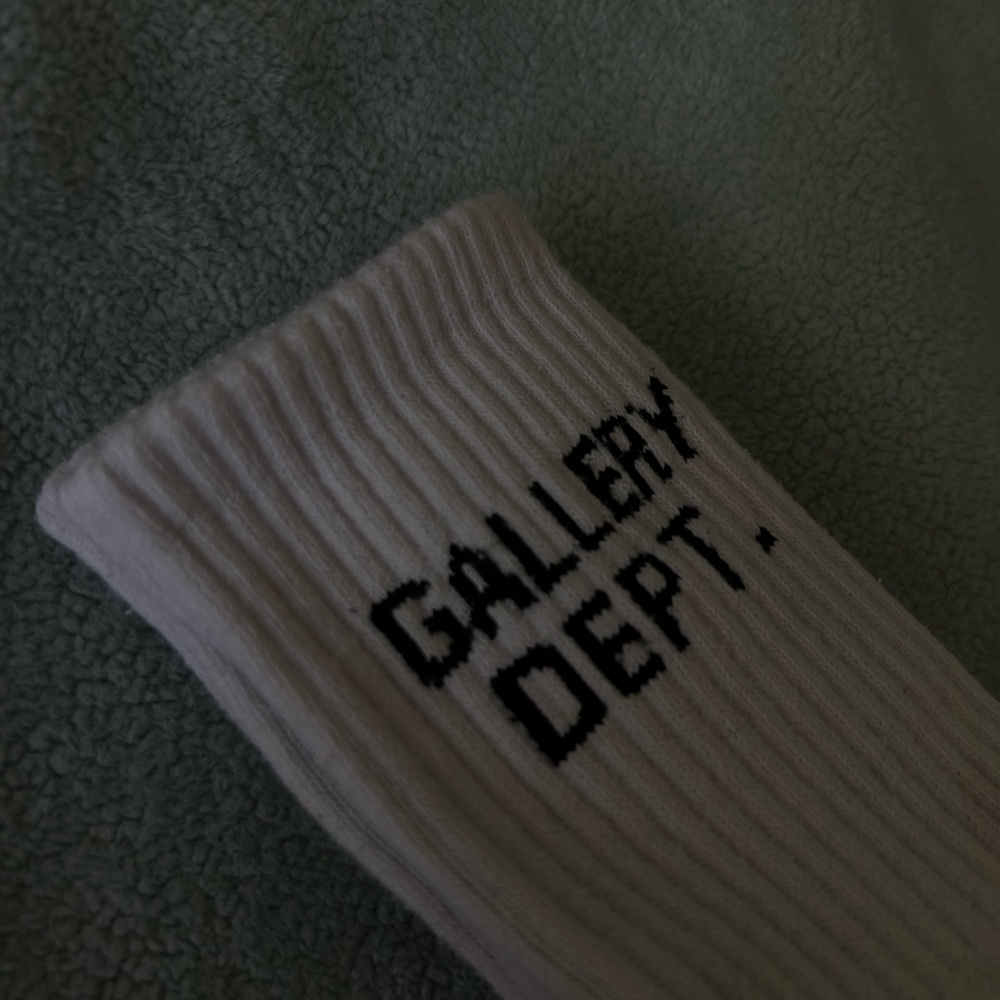 Gallery Dept White Casual Socks
